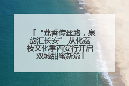 “荔香传丝路，泉韵汇长安” 从化荔枝文化季西安行开启双城甜蜜新篇