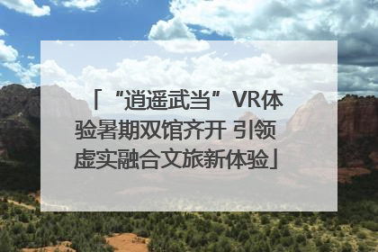 “逍遥武当”VR体验暑期双馆齐开 引领虚实融合文旅新体验