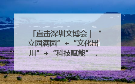 直击深圳文博会｜“立园满园”+“文化出川”+“科技赋能”，成都传媒发布三大文创领域合作清单