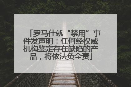 罗马仕就“禁用”事件发声明：任何经权威机构鉴定存在缺陷的产品，将依法负全责