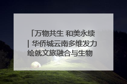万物共生 和美永续｜华侨城云南多维发力 绘就文旅融合与生物多样性保护新图景