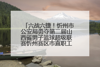 六战六捷！忻州市公安局勇夺第二届山西省男子篮球超级联赛忻州赛区市直职工组比赛冠军