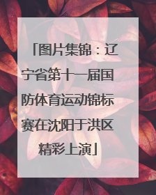 图片集锦：辽宁省第十一届国防体育运动锦标赛在沈阳于洪区精彩上演