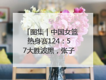图集｜中国女篮热身赛124：57大胜波黑，张子宇得到16分