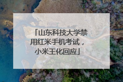山东科技大学禁用红米手机考试，小米王化回应
