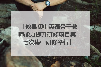攸县初中英语骨干教师能力提升研修项目第七次集中研修举行