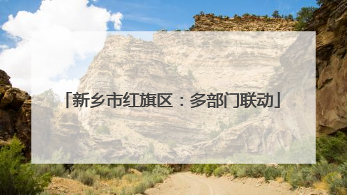 新乡市红旗区：多部门联动