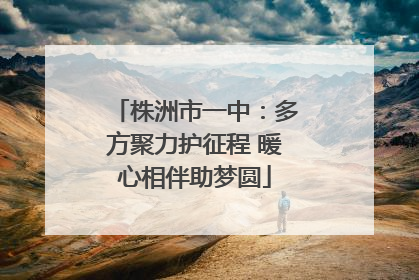 株洲市一中：多方聚力护征程 暖心相伴助梦圆