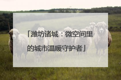潍坊诸城：微空间里的城市温暖守护者
