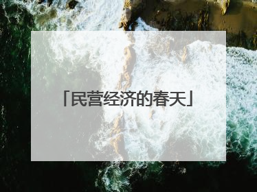 民营经济的春天