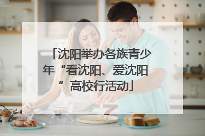 沈阳举办各族青少年“看沈阳、爱沈阳”高校行活动