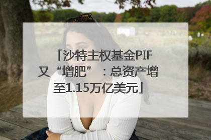 沙特主权基金PIF又“增肥”：总资产增至1.15万亿美元
