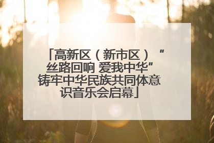 高新区（新市区）“丝路回响 爱我中华”铸牢中华民族共同体意识音乐会启幕