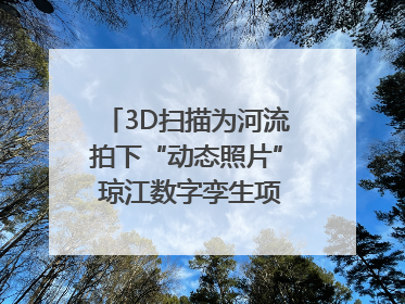 3D扫描为河流拍下“动态照片” 琼江数字孪生项目赋能流域管理｜新闻发布最前线