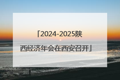 2024-2025陕西经济年会在西安召开