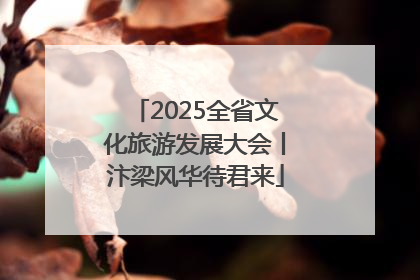 2025全省文化旅游发展大会丨汴梁风华待君来
