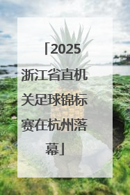 2025浙江省直机关足球锦标赛在杭州落幕