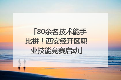 80余名技术能手比拼！西安经开区职业技能竞赛启动